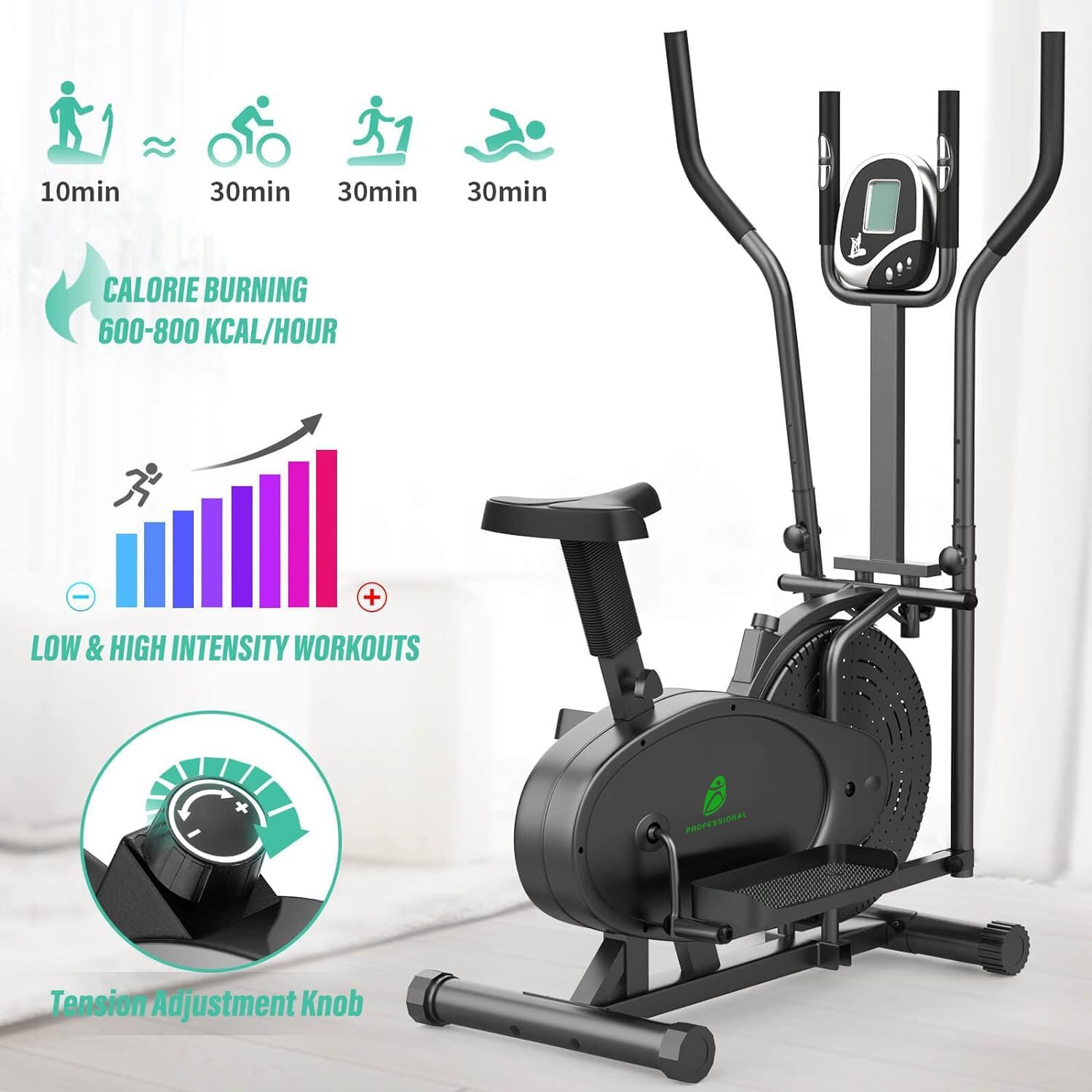 Elíptica performance View 2